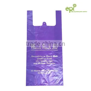 Cheap Recyled T-shirt Shape Shopper Bag for Shopping thumbnail-1