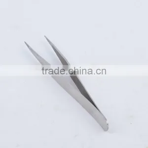 125mm Length Tweezers With Sharp Straight Curved Point Tweezers thumbnail-5
