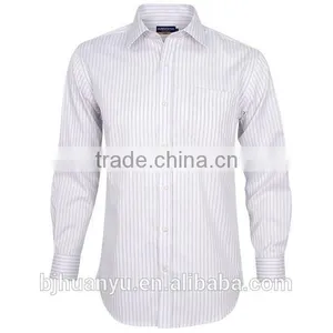 Men Handsome White Business Pontied T/C Dress Shirt 2015 thumbnail-3