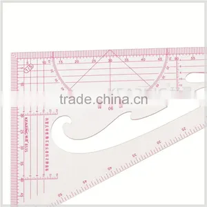 Kearing Brand High Quality Goniometer Plastic Ruler, 1:3&1:5 Flexible Triangle Scale Ruler#8535 thumbnail-4