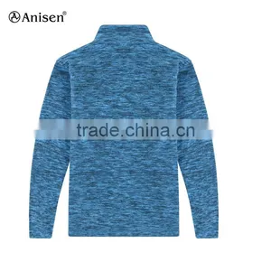 Online Shop 1/4 Zipper Round Collar Custom Fleece Men Hoodies thumbnail-2