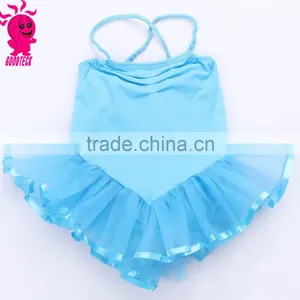 Fashion Ballet Sling Tutu Dress Rhythmic Gymnastics Leotard for Girls thumbnail-6