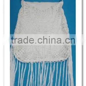 2015 New Latest Fashion Retro Classical Ladies Shoulder Bag With Tassels Handmade Braided Cotton Rope thumbnail-1