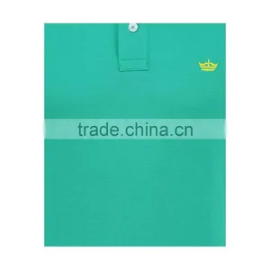 High Quality Basic Cotton Pique Polo Shirts Mens Customzied Embroidery Plain New Design Shirts thumbnail-3