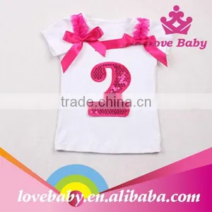 Wholesale High Quality Best Selling Latest Birthday Baby Top Skirt thumbnail-2