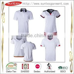 Suntex 2015 Sportswear 100% Polyester Soccer Jersey Breathable Sportswear thumbnail-5