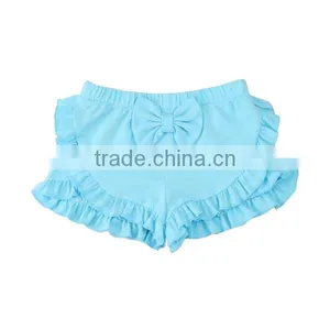 Toddler Bubble Summer Shorts Sew Sassy Baby Bloomer Children Cotton Clothing Seersucker Shorts Girls thumbnail-1