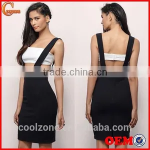New Arrive Fashion Boutique Formal Design Women Suspender Pencil Skirt thumbnail-1
