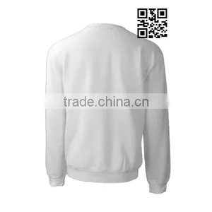 White Color Private Label Hoodies Pull Over Jacket thumbnail-3
