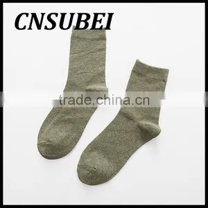 Wholesale Autumn Winter Socks Men Solid Color Business Socks Men Socks Manufacurer thumbnail-3