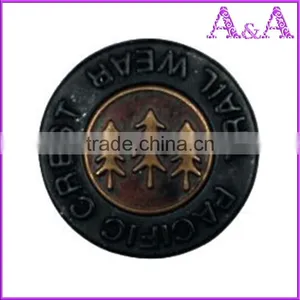 Custom Black Jeans Buttons thumbnail-1