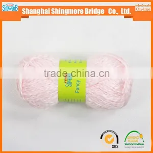 China Knitting Yarn Factory Wholesale Oeko Tex Long Space Dyed Acrylic Ripple Yarn Hand Knitting Scarf Yarn in Low Price thumbnail-2