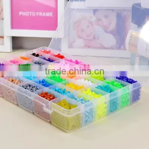 36 Color 5mm Perler Beads 12000pcs Ironing Beads Colorful Fuse Hama Beads Toys for Kids thumbnail-2