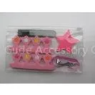 Star Nail Kits Sets With Silver Nail Clipper And Grey Plastic Nail Buffer thumbnail-1