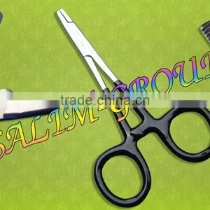Cortland 5 1/2" Stainless Scissor Pliers Big Ring New thumbnail-1