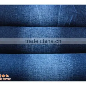 8.5OZ Ancient Cotton Indigo Denim Jeans Fabric thumbnail-6