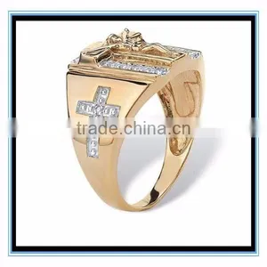 Gold Finger Ring Rings Design for Men With Price Wholesale XP-PR-831 thumbnail-2
