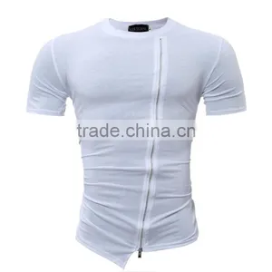 Men's Sports Gym Short Sleeve T-shirt Casual Basic Tops Tee thumbnail-2