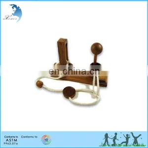 Kids Wooden Assembly Toys Intelligence Assembled/assembling Educational Wooden Puzzle 3D Toy thumbnail-1
