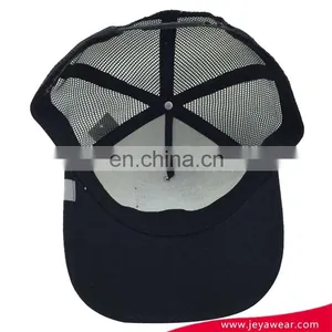 Custom Your Own Design Cock Logo 5 Panel Mesh Trucker Baseball Cap Snapback Hat Wholesale thumbnail-5