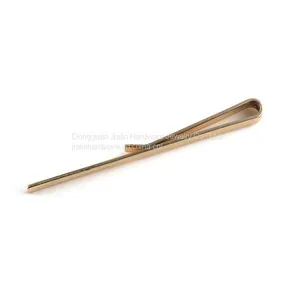 China Factory Wholesale Gold Tone Tie Clip Finish for Men thumbnail-1