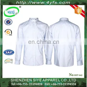 2016 New Model 100% Men's Cotton Dress Shirt From Chinese Factory thumbnail-1
