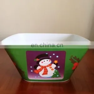 Fashion and Cheapper Melamine Plate With Christmas Tree Printing (melamine Dishware ,melamine Ware,melaminetableware ) thumbnail-1