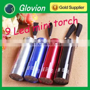 Portable Mini Torch Light, Outdoor Glowing Torch, 9 Led Lamp Camping Torch thumbnail-1