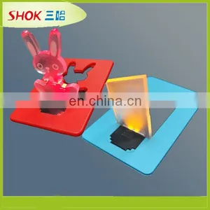 Customized Fashion Greeting LED Credit Card Light Made in China thumbnail-2