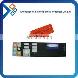Self Adhesive Plastic Nameplate With Screen Printing thumbnail-1