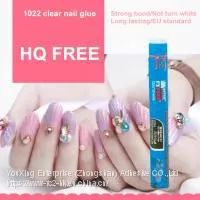 1.5g High Quality HQ Free Clear Nail Glue Medical Grade Glue thumbnail-1