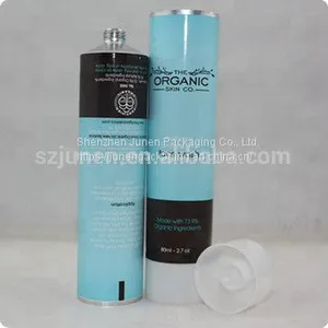 Collapsible Aluminum Cosmetic Packaging Tube thumbnail-1