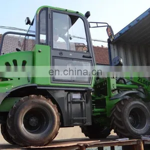 0.8ton Mini Comact Articulated Wheel Loader Price thumbnail-6