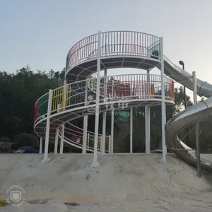 Outdoor Playground Stainless Steel Slide Tube Metal Slide for Park thumbnail-2