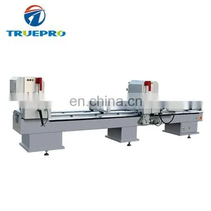 China Double-head Cutting Machine/double Head Mitre Saw for Cutting Aluminum and PVC Profile With CE thumbnail-1