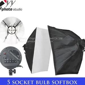 Continuous 5 Heads Softbox Light Socket YL107,Studio Lightings thumbnail-5