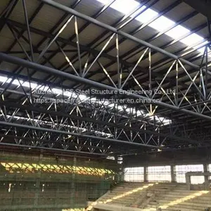 Chaohu Middle School Indoor Stadium Pipe Truss Project thumbnail-3
