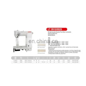 LT 9910 Single Needle Post Bed Lockstitch Sewing Machine thumbnail-3