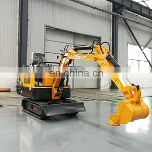 Micro Mini Excavator Jack Hammer With Pilote Joystick 900 kg thumbnail-4