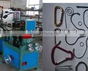 Automatic Clothes Hooks Forming Machine and Threading Machine|Iron Hook Forming Machine|Multi-functional Hook Making Machine thumbnail-1