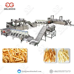 Fresh Potato Chips Making Machine French Fries Making Machine thumbnail-1
