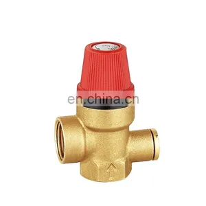 Good Quality Brass Pressure Relief Boiler Gas Safety Valve thumbnail-3