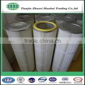 Pleated Media Offering Long Filtering Life Cartridge Dust Removal thumbnail-1