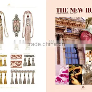 The New Rococo Style--Bronze and Golden,curtain Tassel Fringe,wholesale Tassels,tassel and Fringe thumbnail-1