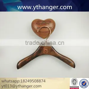 High Quality Infant Children Wooden Clothes Hanger Cute Baby Wooden Hanger With Trousers Hanger thumbnail-3