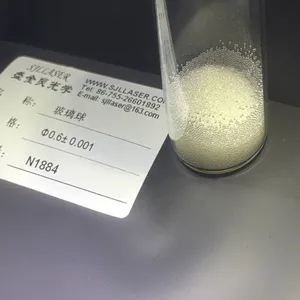 ISO9001/ISO14001 Certified 0.6mm +/-0.001mm N1884 Optical Glass Ball Lens Spherical Beads for Optical Instruments thumbnail-3