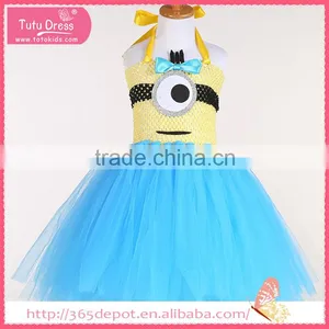 Backless Powder Blue Gentle Tutu Gauze Dress Halloween Costume thumbnail-1