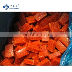 Sinocharm BRC A Approved BQF Fresh Red Pepper Puree Frozen Chilli Puree From China thumbnail-5