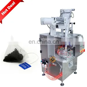 High Accuracy Automatic Weighing Triangle Tea Bag Packaging Machine Pyramid Tea Bag Envelope Packaging Machine thumbnail-1