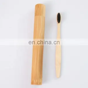 Eco-friendly Natural Bamboo Tubes Packaging, Bamboo Toothbrush Holder, Bambpp Toothbrush Case thumbnail-3